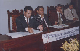 Desembargador Valter de Oliveira durante o III Encontro regional de magistrados do estado de Rond...