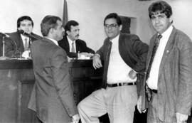 Assembléia Legislativa - Cesar Cassol, Daniel Pereira, Heitor Costa, Carlão de Oliveira e Marcos ...