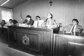 Sessão na Assembléia Legislativa - Odacir Soares, Marco Maciel, Rigomero Agra, Oswaldo Piana ( 19...